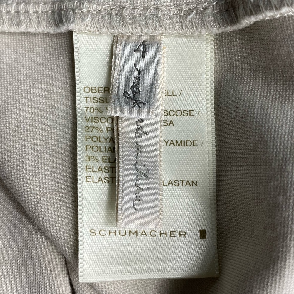 💕SALE💕 Dorothy Schumacher Taupe Black Color Block Dress - Picture 7 of 8
